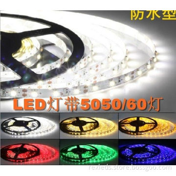 Dc12v 3528 Smd Shopping Malls Led Strip Light For Advertisement , Decoration , Full Color 132lm Lumen